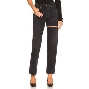 Agolde Lana Straight In Descent Size 25